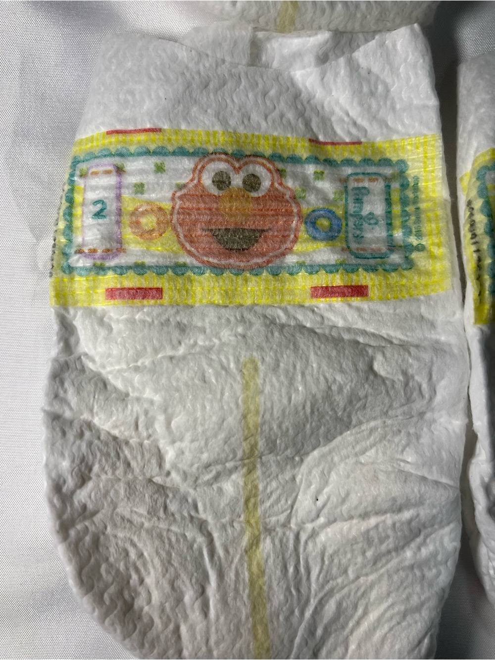 Pampers Swaddlers Sesame Street Diapers Size 2 Lot 12 Elmo Cookie Monster 2015 - Picture 4 of 8